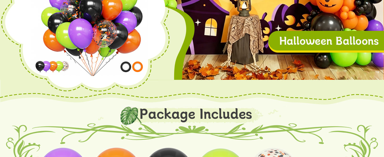 halloween balloons