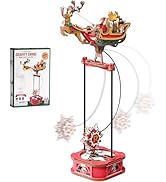 ROBOTIME Reindeer Swing 3D Wooden Puzzle for Adults - A Relaxing &amp; Creative Wood Craft Model Kit ...