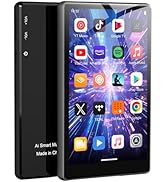 96GB MP3 Music Player with WiFi and Bluetooth, HiFi Lossless Sound 5” 1080P HD Video MP4 Player w...