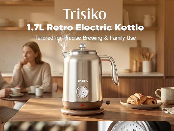 1.7L Retro electric kettle