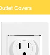 white wall outlet cover baby safety product baby proof outlet covers plug protector baby proofing ki