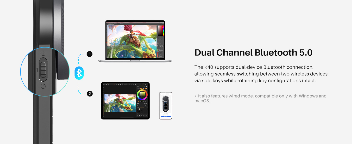 Dual Channel Bluetooth 5.0