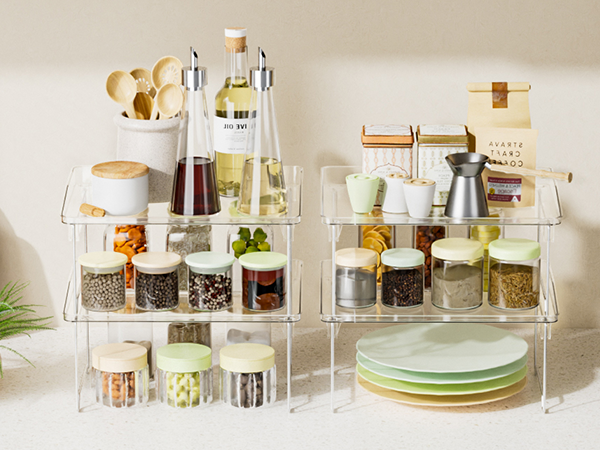 kitchen organizer spice rack shelf