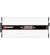 Taramps T 12.000 Chipeo 0.5 Ohm 12000 Watts Rms 12.6 Volts, 1 Channel, Car Audio Amplifier, Perfe...
