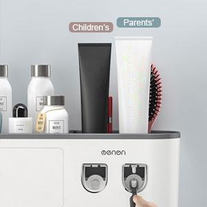 separate toothpaste dispenser