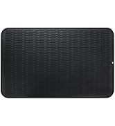MicoYang Silicone Dish Drying Mat for Multiple Usage,Easy clean,Eco-friendly,Heat-resistant Silic...