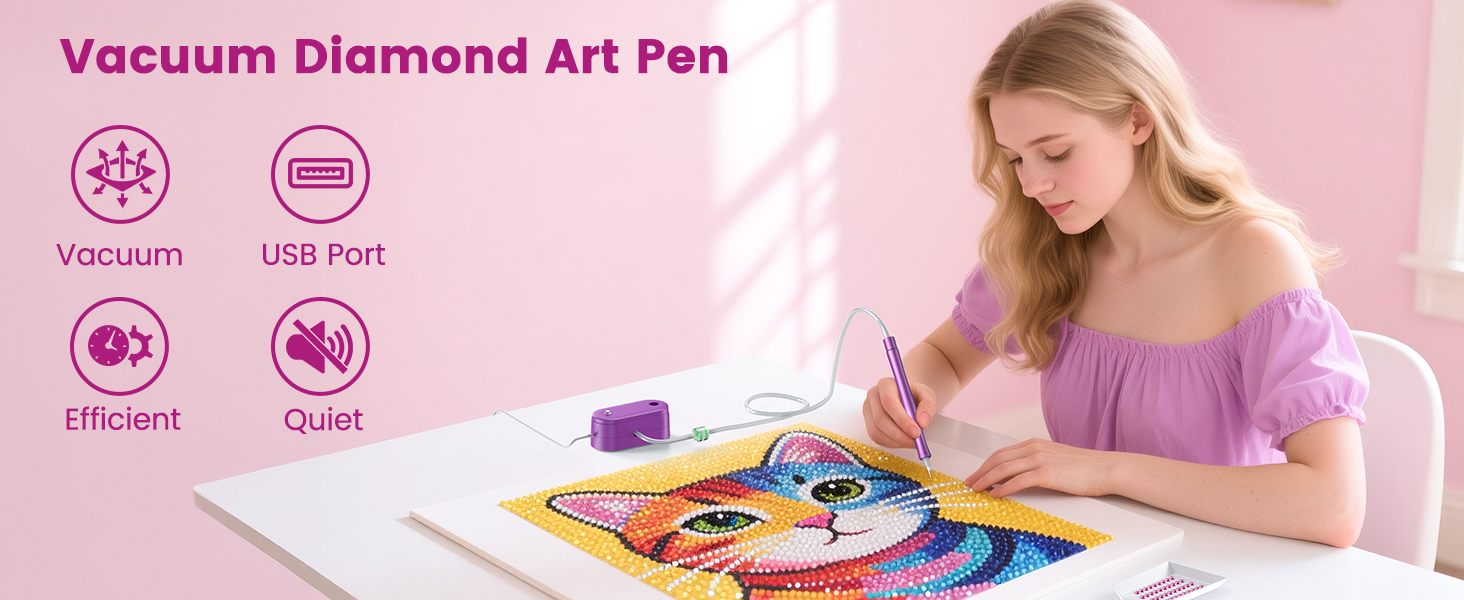 Vacuum Diamond Art Pen