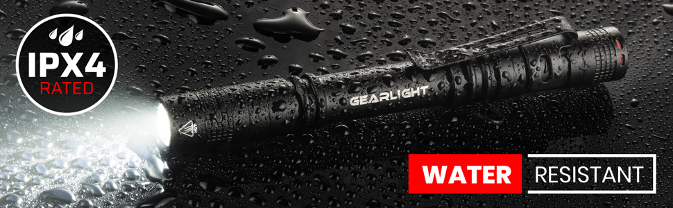 ipx4 rated water resistant weather shock durable