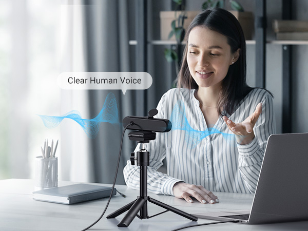 EMEET C960 Webcam with Tripod