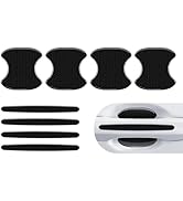 Bawkars 8 PCS Car Door Handle Scratch Protectors, Waterproof Reflective Car Door Handle Bowl Stic...