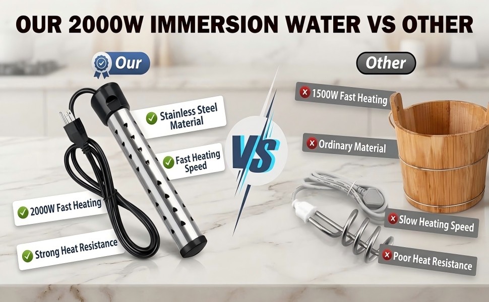 immersion water heater