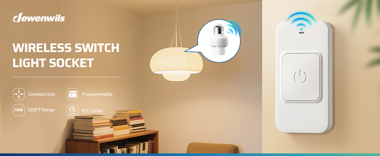 Remote Control Light Bulb Socket