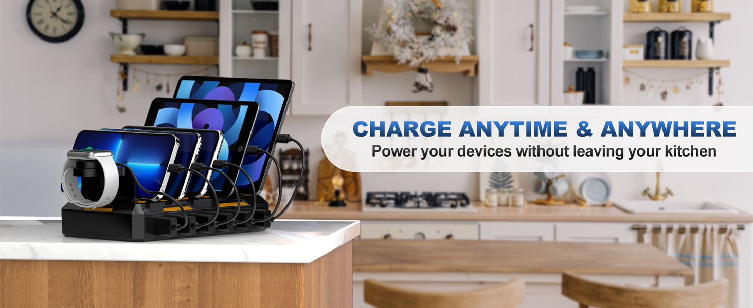 ipad charging station