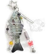 SHTALHST Fish Keychain for Women Realistic Fish Bag Charm Fishing Keychains Y2K Accessory for Key...