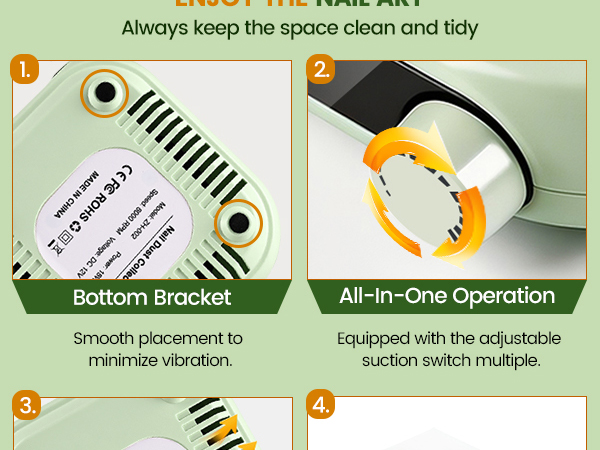 Mini Nail Dust Collector