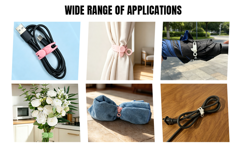 silicone cable ties reusable