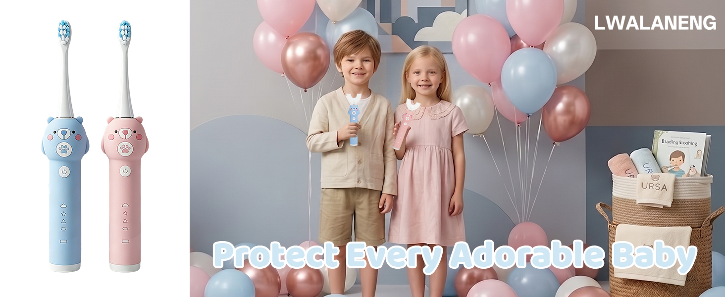 Children&amp;#39;s U-shaped electric toothbrush