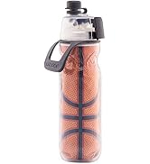 O2COOL Mist 'N Sip Misting Water Bottle 2-in-1 Mist and Sip Function with No Leak Pull Top Spout ...