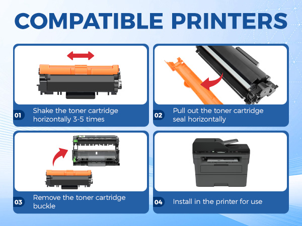 TN760 Black Toner Cartridge 2-Pack