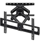 HOME VISION Full Motion TV Wall Mount for Most 32-85 inch TVs up to132 lbs, TV Mount Swivel and T...