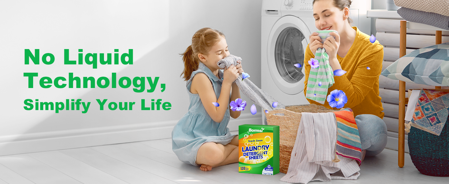 Laundry Detergent Sheets