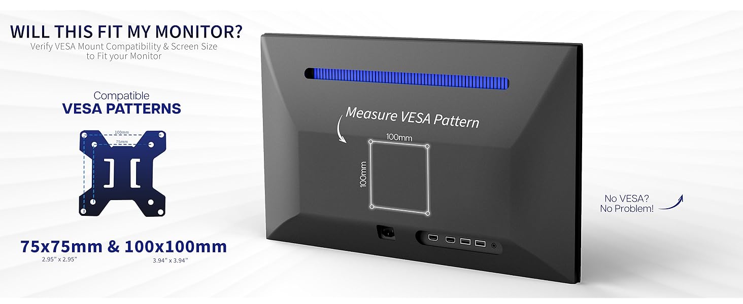 single monitor mount
