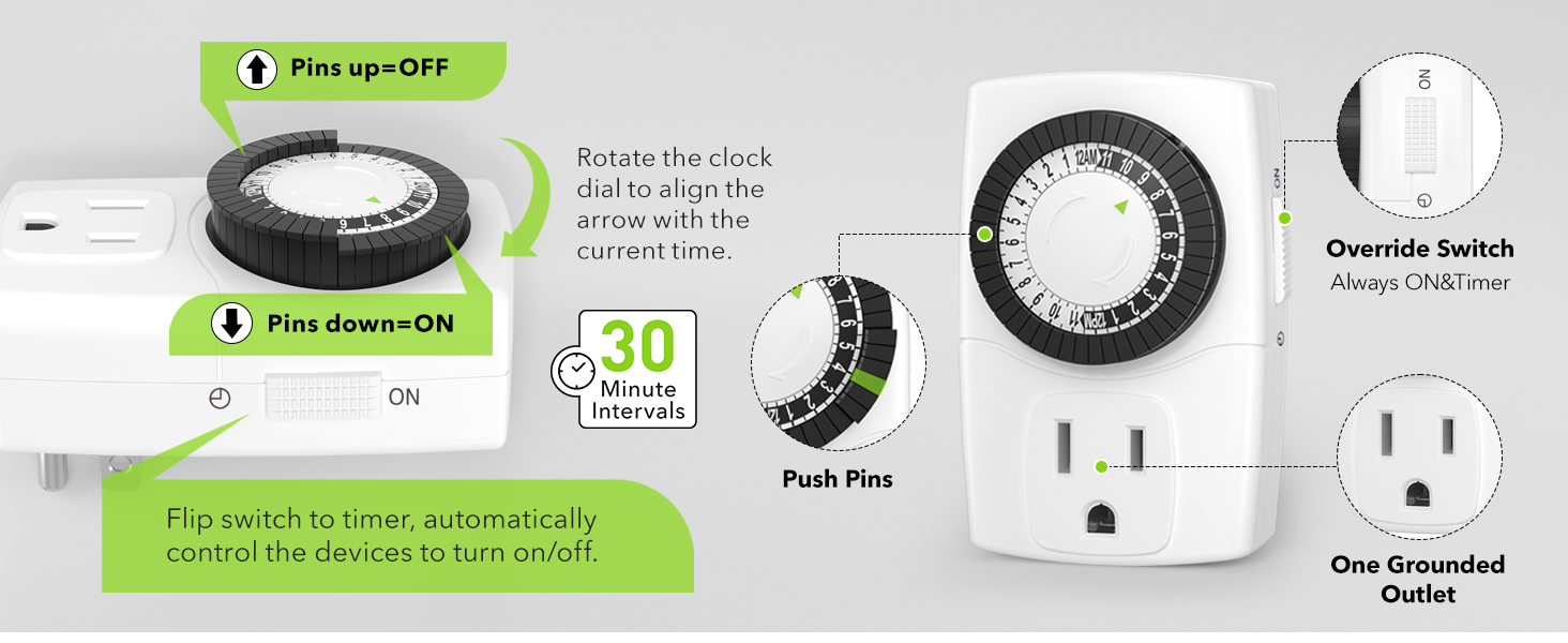 Light timer for indoor lighting