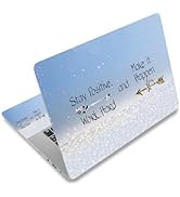 Lauspuck Laptop Skin Sticker Decal, 12" 13" 13.3" 14" 15" 15.4" 15.6 inch Personalized Universal ...