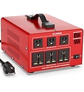 OLTEANP 3000 Watt Voltage Converter Auto Transformer Heavy Duty Step Up/Down Power Converter 220V...