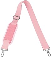 RAINYEAR 59 Inch Shoulder Strap, Adjustable Soft Padded Replacement Shoulder Strap with Metal Hoo...