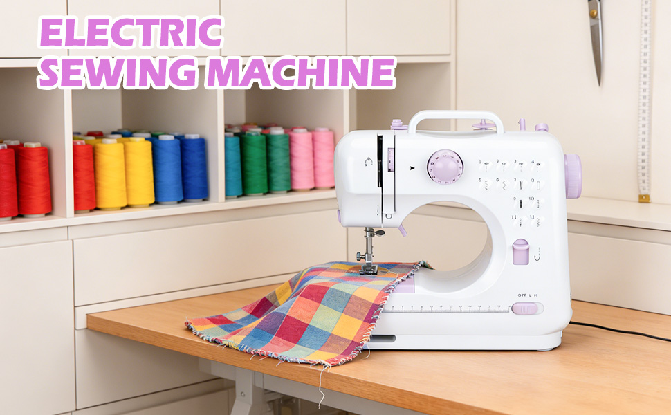 Household electric sewing machine