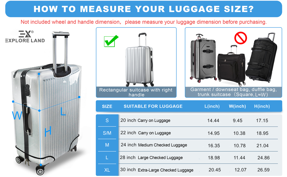 luggage cover