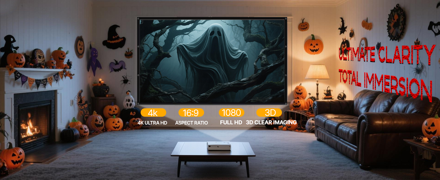 Holographic Rear Projection Screen