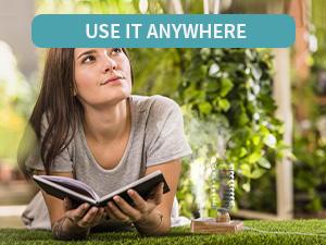 HOMDIS Portable Humidifiers for Travel, Small Mini Humidifier