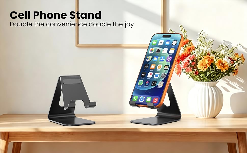 TFAK Black Phone Stand,