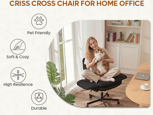 Bestier Criss Cross Chair
