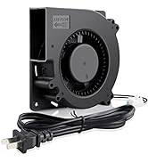 Wderair AC EC Powered 120mm x 32mm Radial Centrifugal Blower Fan 110V 115V 120V 220V 240V for Ref...
