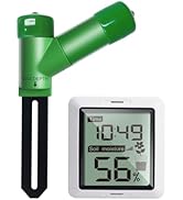 ECOWITT WH0291 Soil Moisture Tester Plant Soil Moisture Sensor Meter with Digital LCD Display