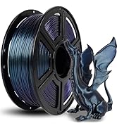 FLASHFORGE 3D Printer Filament Chameleon PLA Color Shift Filament 1.75mm, Changes Color with Ligh...