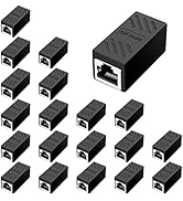 RJ45 Coupler, Ethernet Inline Coupler, Cat5 Adapter, Extended Network Cable Compatible Cat5 / Cat...