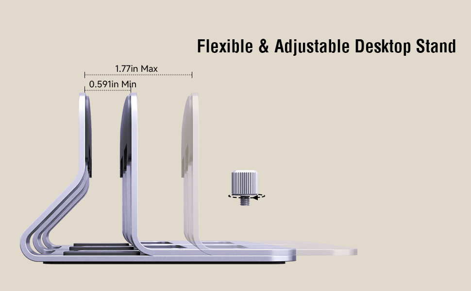 Vertical Laptop Stand
