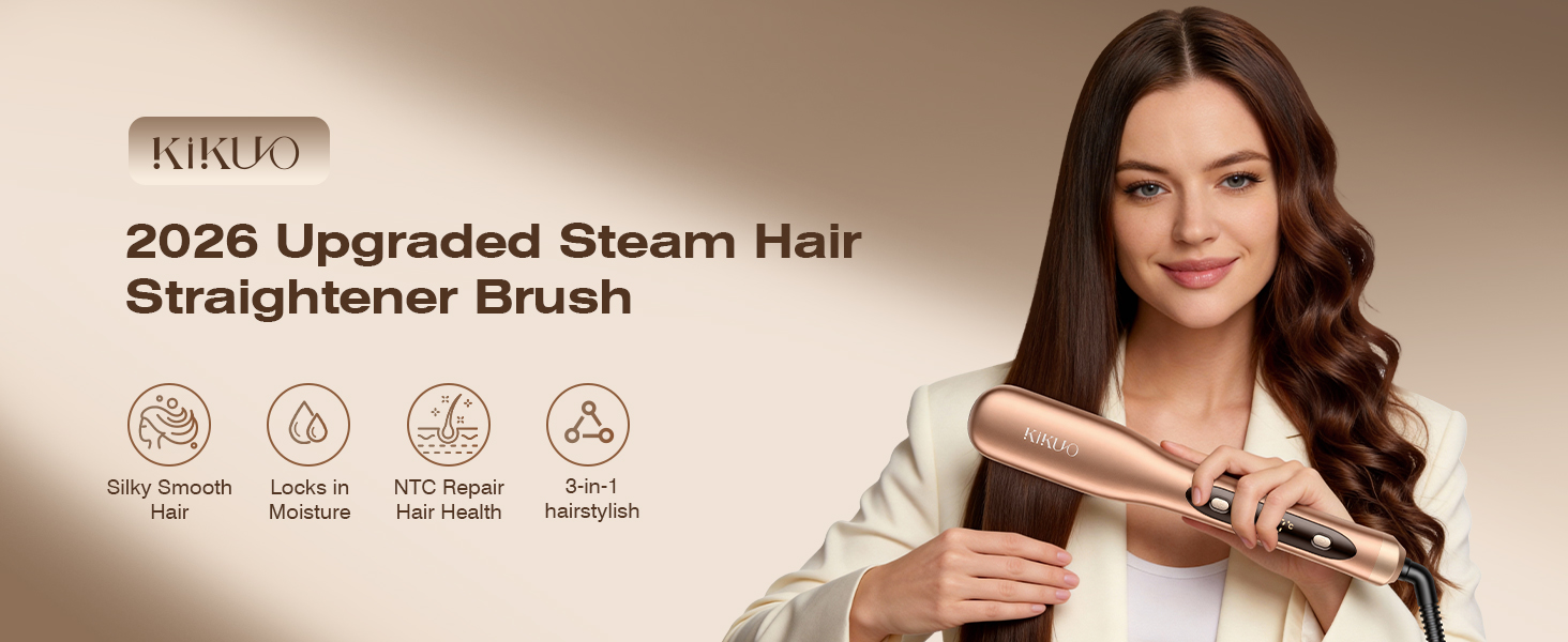 Steam Hair Straightener