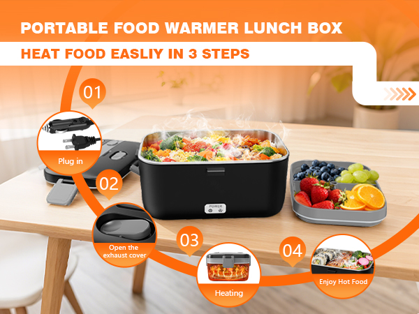 self warming lunch box