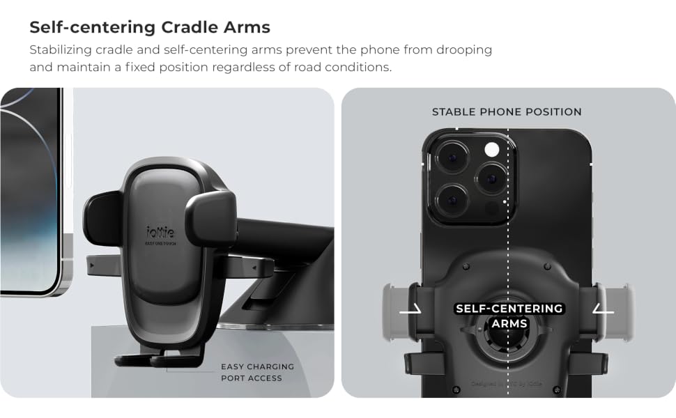 iOttie phone mount for car phone holder mount for car phone stand for car dashboard phone holder
