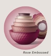 COOK WITH COLOR Mixing Bowls with Lids - 12 Piece Plastic Nesting Bowls Set includes 6 Prep Bowls...