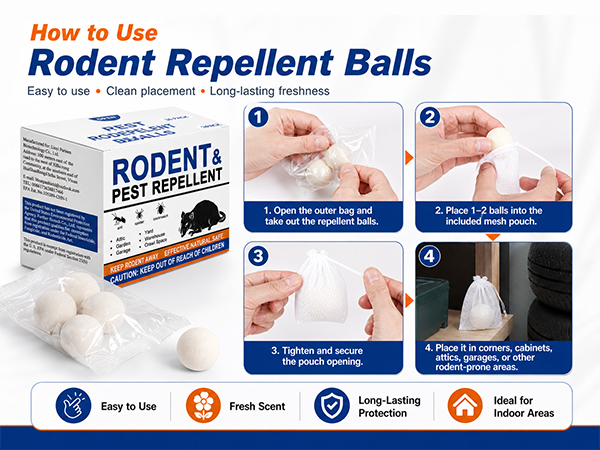 rodent and mice repellent balls