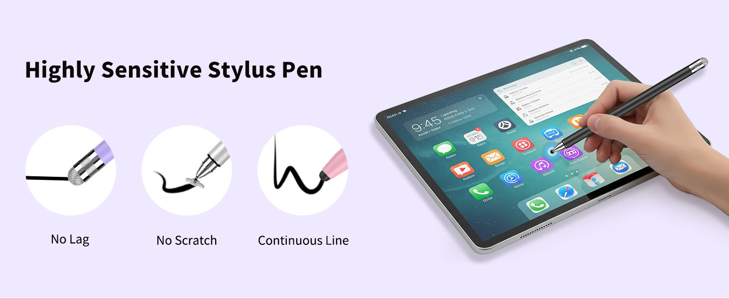 High Precise stylus for touchscreen