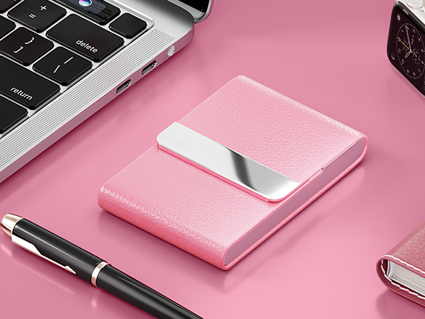 PU Leather Business Card Case