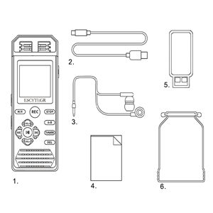accessories for digital voice recorder