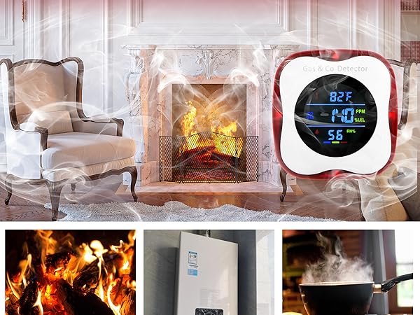 gas and carbon monoxide detector